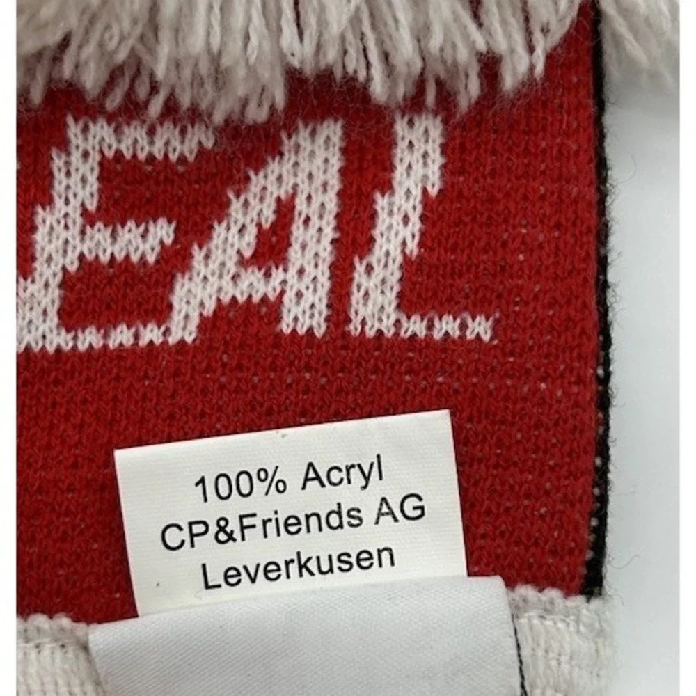 Vintage Coca Cola FIFA World Cup 2006 Scarf Germany Fan Schal Knit Memorabilia